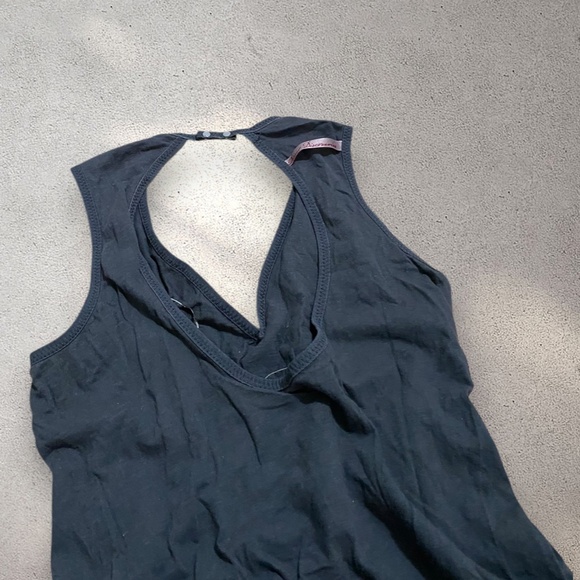 Vtg Y2k Diesel Discoveries Ruched V-Neck Tank Top - Picture 4 of 7